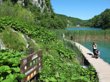 Sendero en Plitvice.