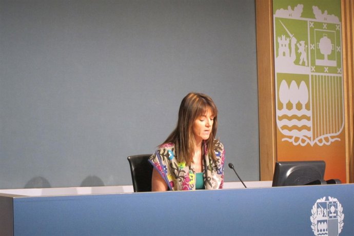 La Portavoz Del Gobierno Vasco, Idoia Mendia