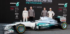 Schumacher Y Rosberg Presentan El 'W03'