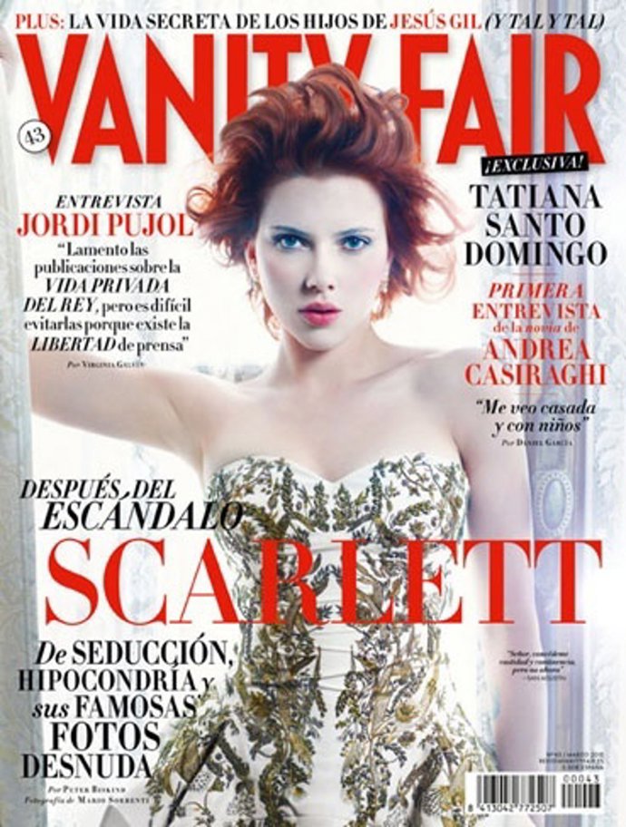Portada Vanity Fari Scarlett Johansson