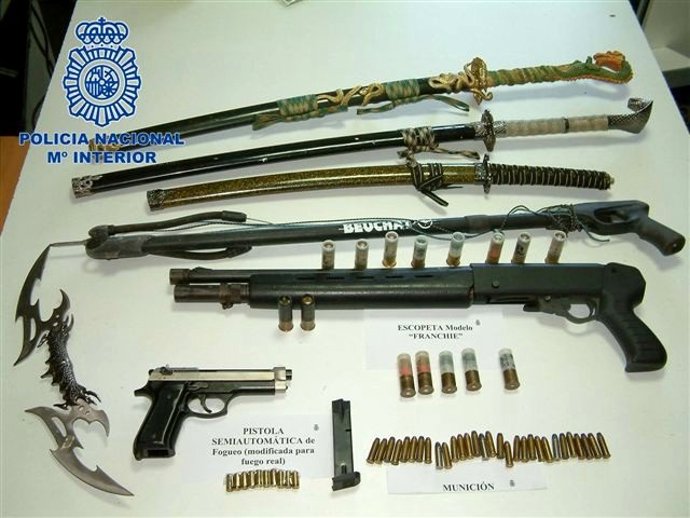 Armas Incautadas En Denia