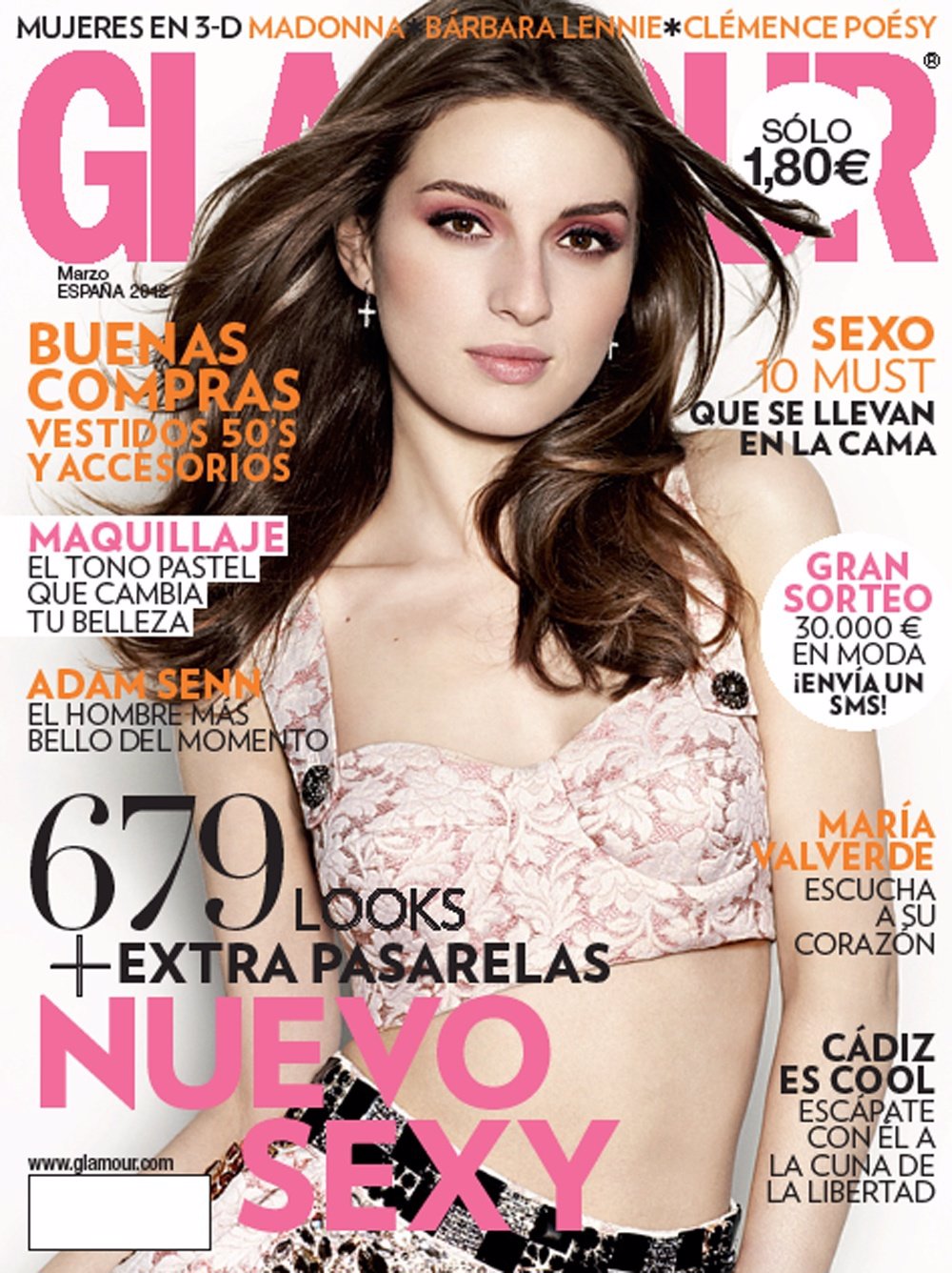 María Valverde, Portada De La Revista 'Glamour'