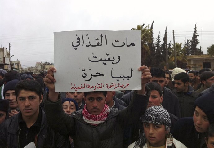 Manifestación En Siria