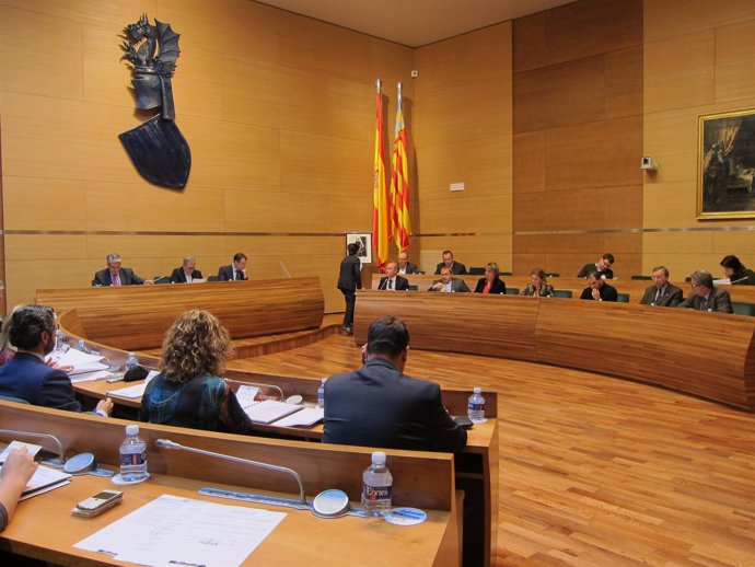 Pleno De La Diputación De Valencia, Sesión Ordinaria De Febrero