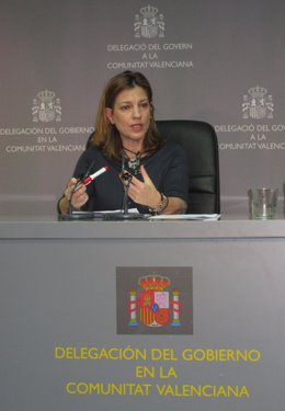 La Delegada Del Gobierno En La Comunitat, Paula Sánchez De León, Ante Los Medios