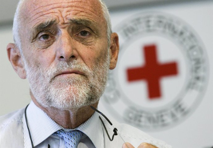 El Presidente Del Comité Internacional De Cruz Roja, Jakob Kellenberger