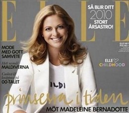 La Princesa Magdalena De Suecia En La Portada De 'Elle'