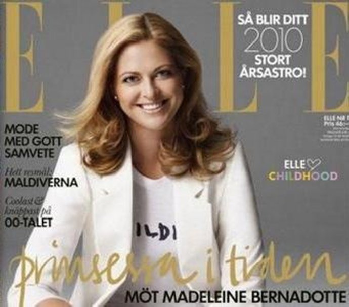 La Princesa Magdalena De Suecia En La Portada De 'Elle'