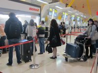 Iberia asegura que el seguimiento de la huelga entre TCP y personal de tierra es "mínimo"