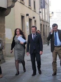 Hernández rechaza que la Xunta legisle a la medida de Estela Eólica y destaca la "especial sensibilidad" por Ourense