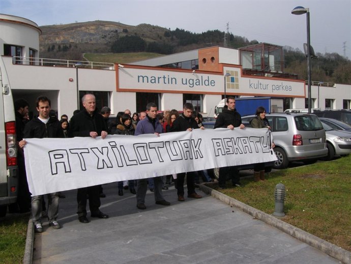 Concentración De Trabajadores De Berria