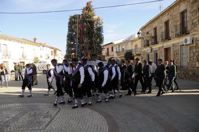 Carnaval De Ánimas De Villar Del Pedroso En Cáceres.