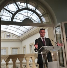 Javier A. García, En Rueda De Prensa Tras La Junta De Gobierno De Diputación