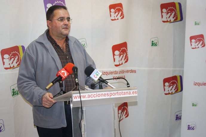 El Portavoz De IU En Totana, Juan José Cánovas