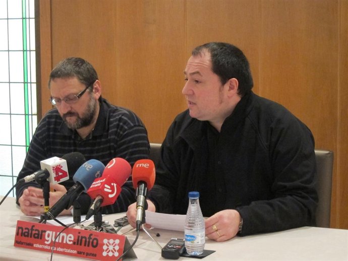 Txelui Moreno Y Pernando Barrena.