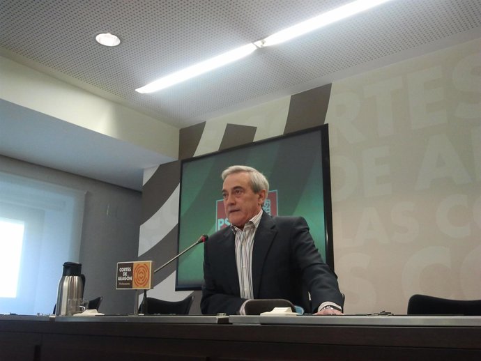 El Portavoz Del PSOE En Las Cortes De Aragón, Javier Sada