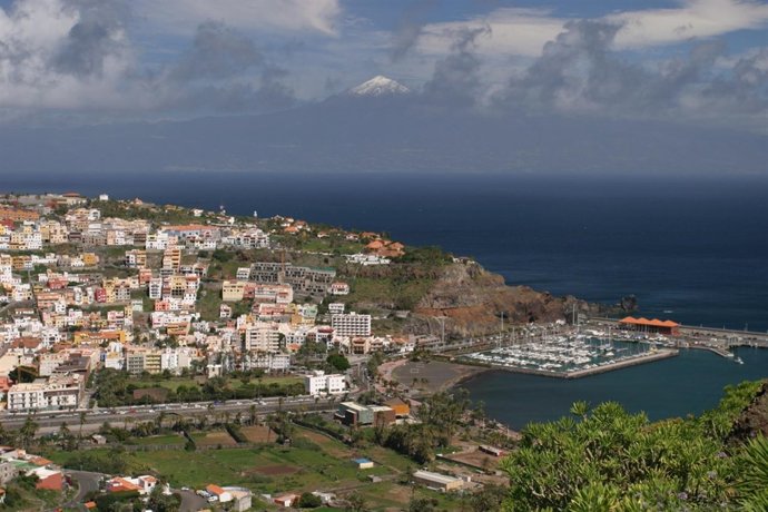 Vista Parcial De San Sebastián De La Gomera