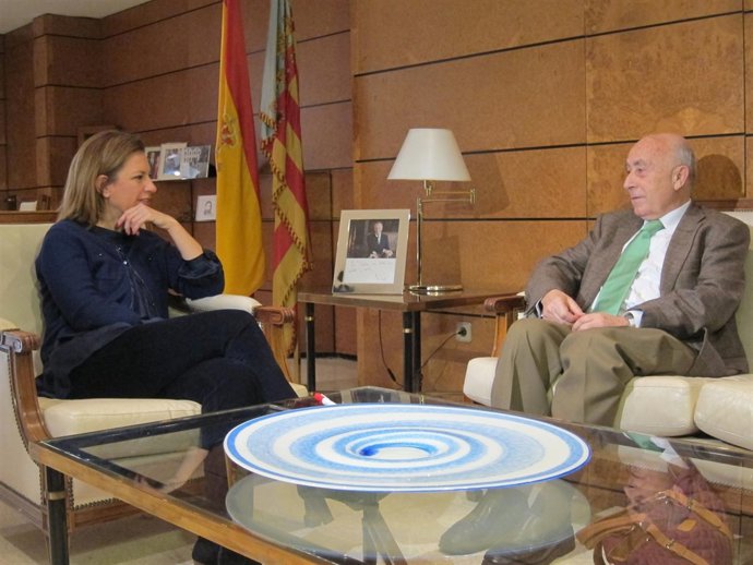 El Síndic Con La Delegada Del Gobierno, Paula Sánchez De León