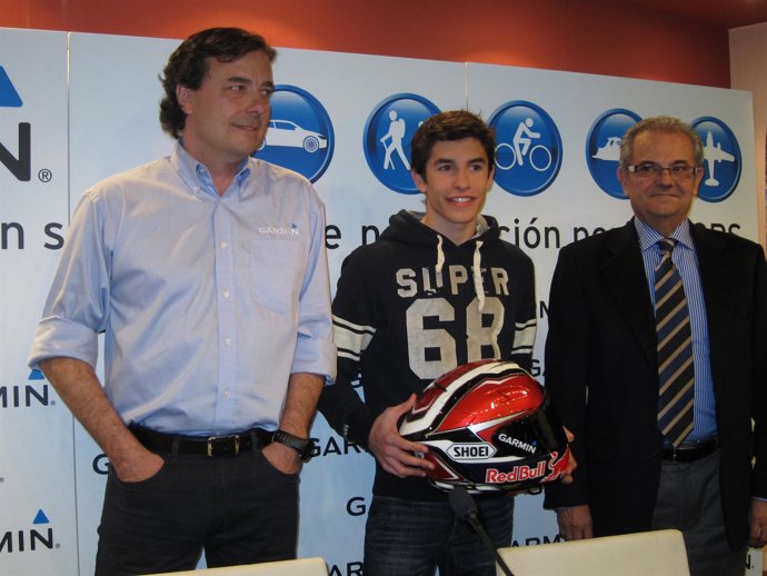 Marc Márquez Firma Por Garmin