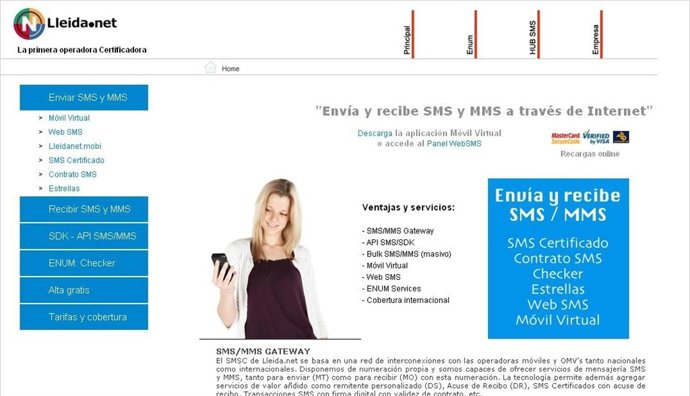 Página Web Lleida.Net