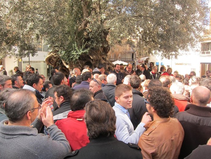 Concentración Taxistas
