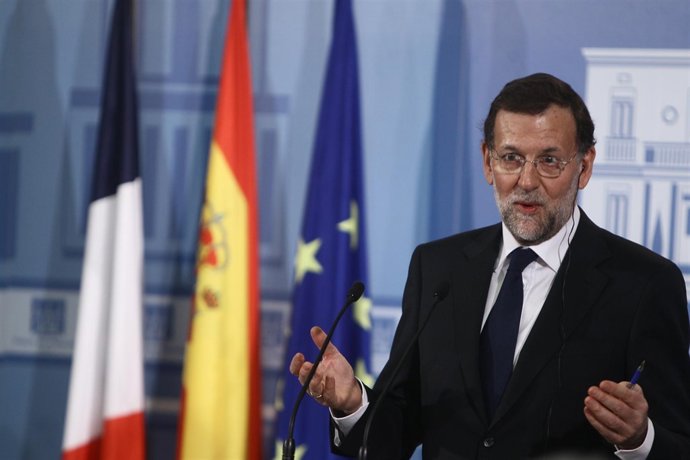 Mariano Rajoy En Rueda De Prensa En La Moncloa