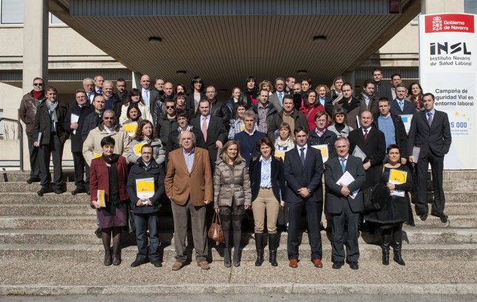 62 Firmas Navarras Se Adhieren A La Carta Europea De La Seguridad Vial.