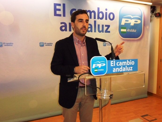 Carlos Sánchez (NNGG), En Rueda De Prensa
