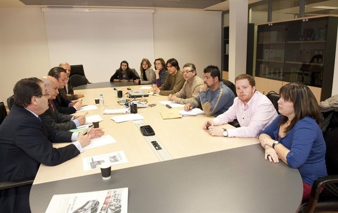 Imagen De La Reunión Entre UMU, Gobierno Regional Y Ayuntamiento Cartagena