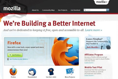 Página Web De Mozilla