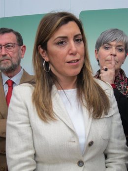 Susana Díaz Entre La Número Uno Y El Número Dos De La Lista Del PSOE De Córdoba