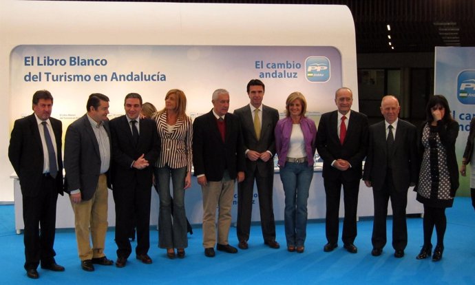 El Ministro José Manuel Soria Con Dirigentes Del PP-A
