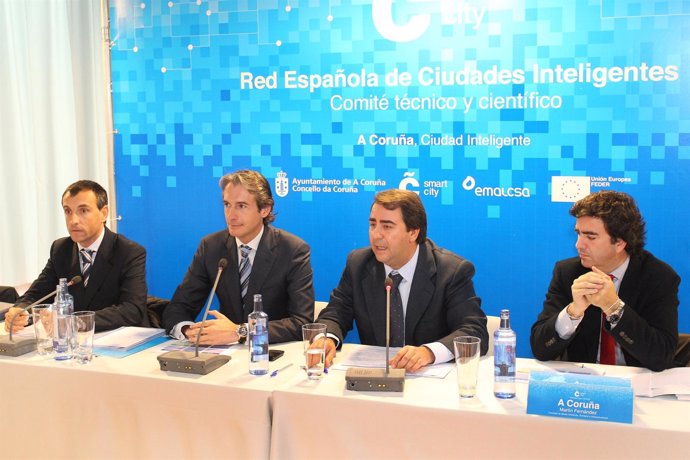 Reunión De La Red De Ciudades Inteligentes En La Coruña