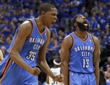 Kevin Durant Y James Harden