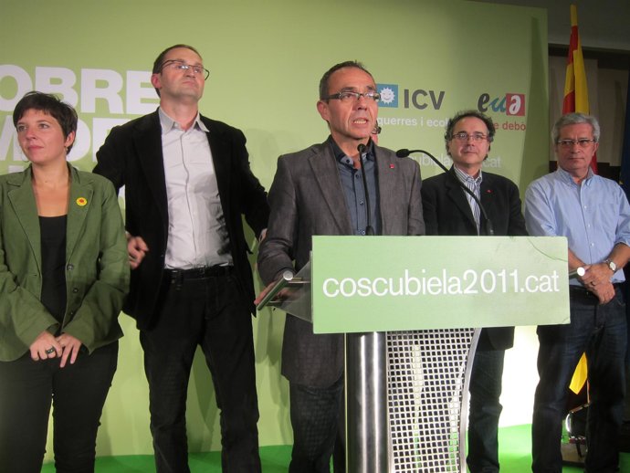 L.Ortiz, J.Herrera, J.Coscubiela, J.Miralles, J.Saura (ICV-Euia)