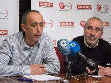 Secretarios De Enseñanza De CCOO Y UGT Andalucía, José Blanco Y J.Carlos Hidalgo