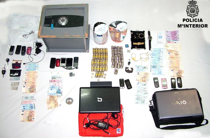 Drogas Y Objetos Incautados