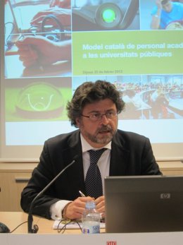 Secretario De Universidades E Investigación De La Generalitat, Antoni Castellà