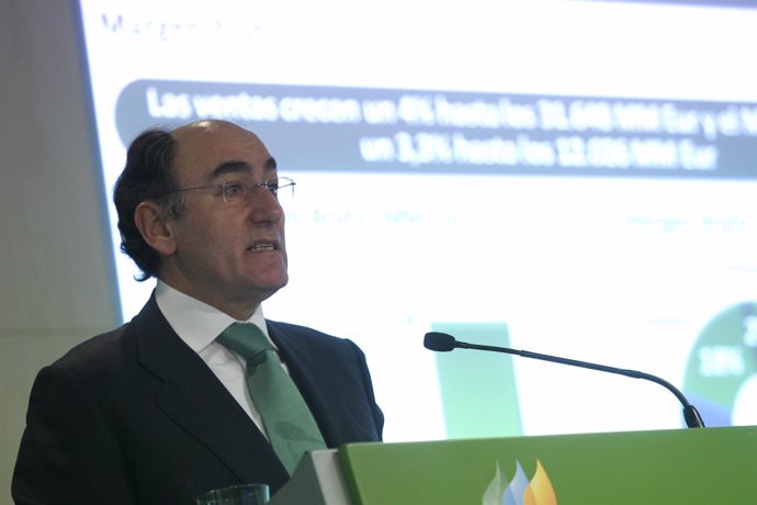 Presidente De Iberdrola, Ignacio Sánchez Galán En Los Resultados 2011