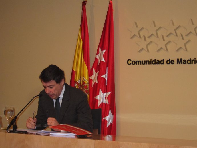 Ignacio González En Rueda De Prensa Tras Un Consejo De Gobierno