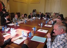 Los Alcaldes De Los Municipios Que Forman La Comunidad Urbana De Valladolid