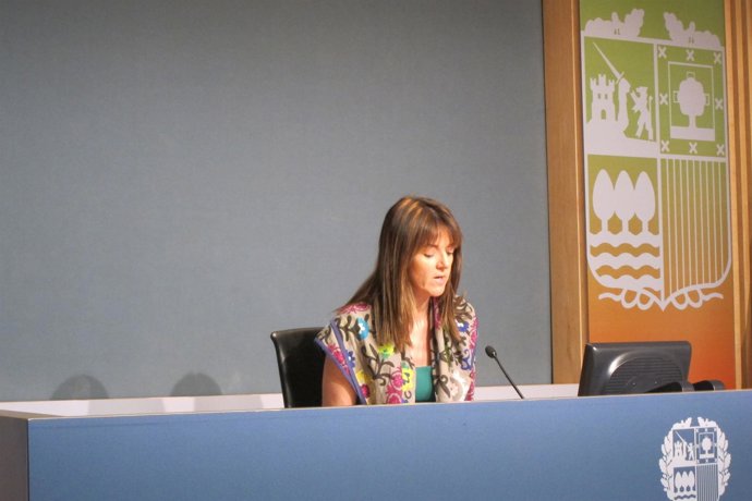 La Portavoz Del Gobierno Vasco, Idoia Mendia