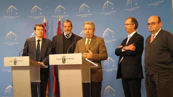 Francois Guerber, Habib Souag, Antonio Cerdá, Omar Benjelloun Y Francisco Cabeza