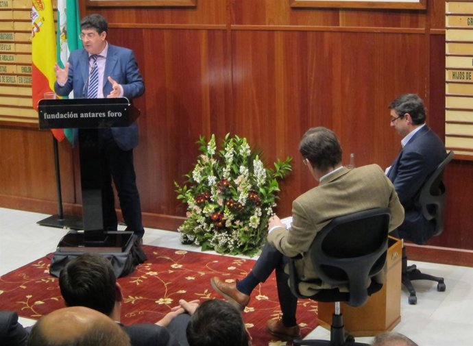 Diego Valderas, Hoy En El Foro Antares