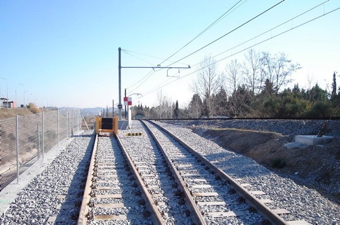 Vías De FGC En La Planta De SEAT En Martorell