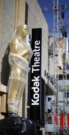 Kodak Theatre Preparando La Ceremonia De Los Oscar