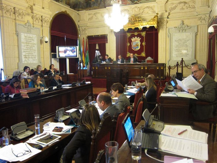 Pleno En El Ayuntamiento De Málaga