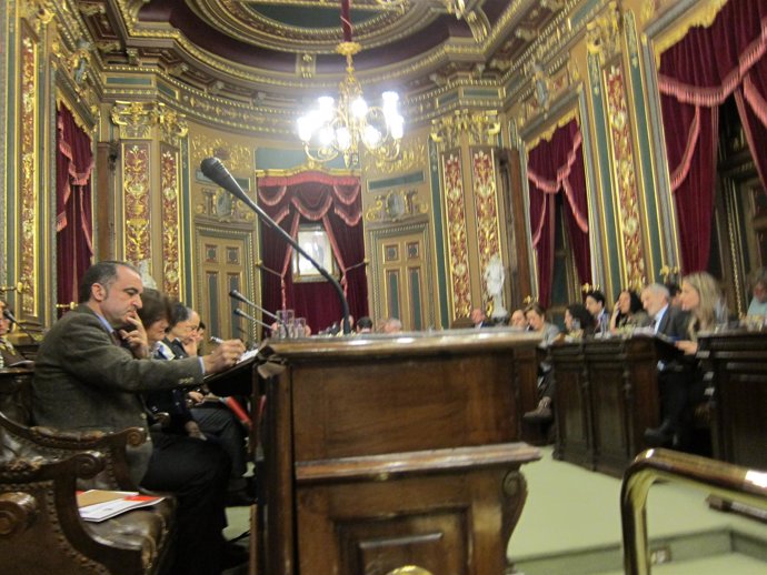 Pleno Del Ayuntamiento De Bilbao. 