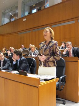 La Presidenta Luisa Fernanda Rudi