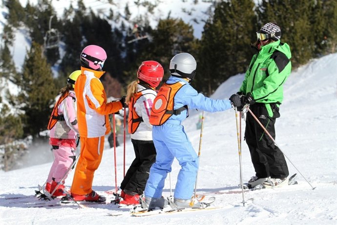 Buenas Condiciones En Las Estaciones De Esquí En España